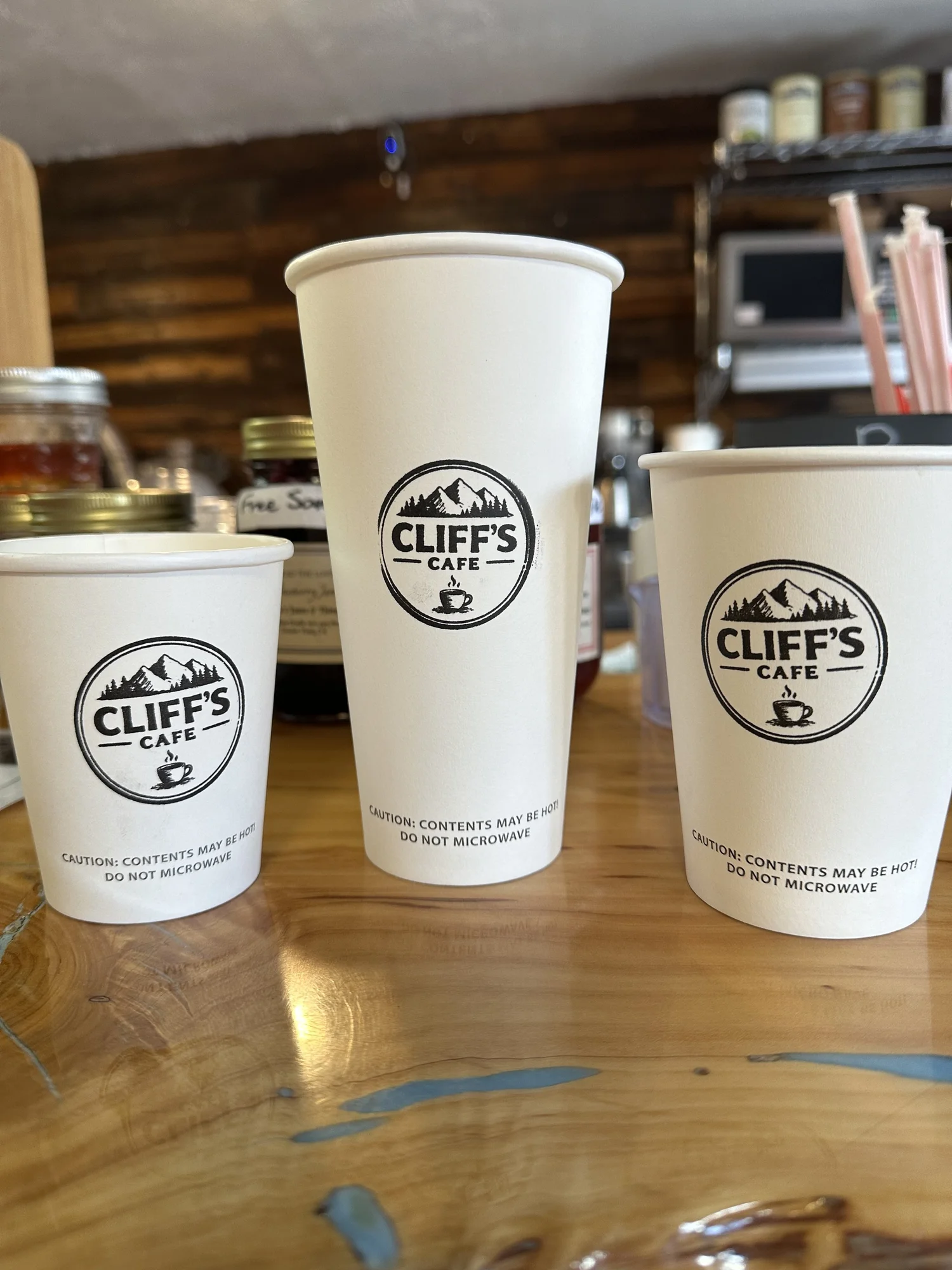 Coffee at Cliff's Café in Frazier Park